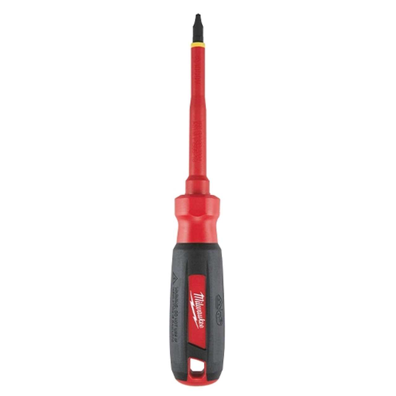 Milwaukee 48-22-2241 #1 ECX 4 in. 1000V Insulated Screwdriver - Cheap Fitting