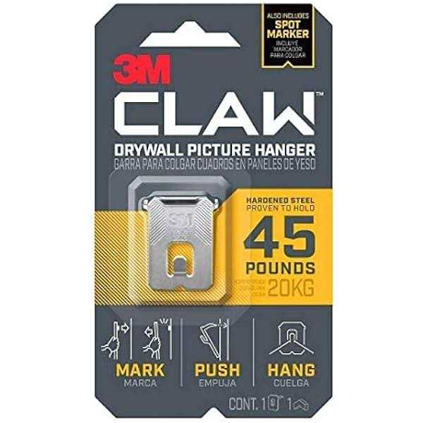 3m Claw Strong Durable Drywall Picture Hanger - Cheap Fitting