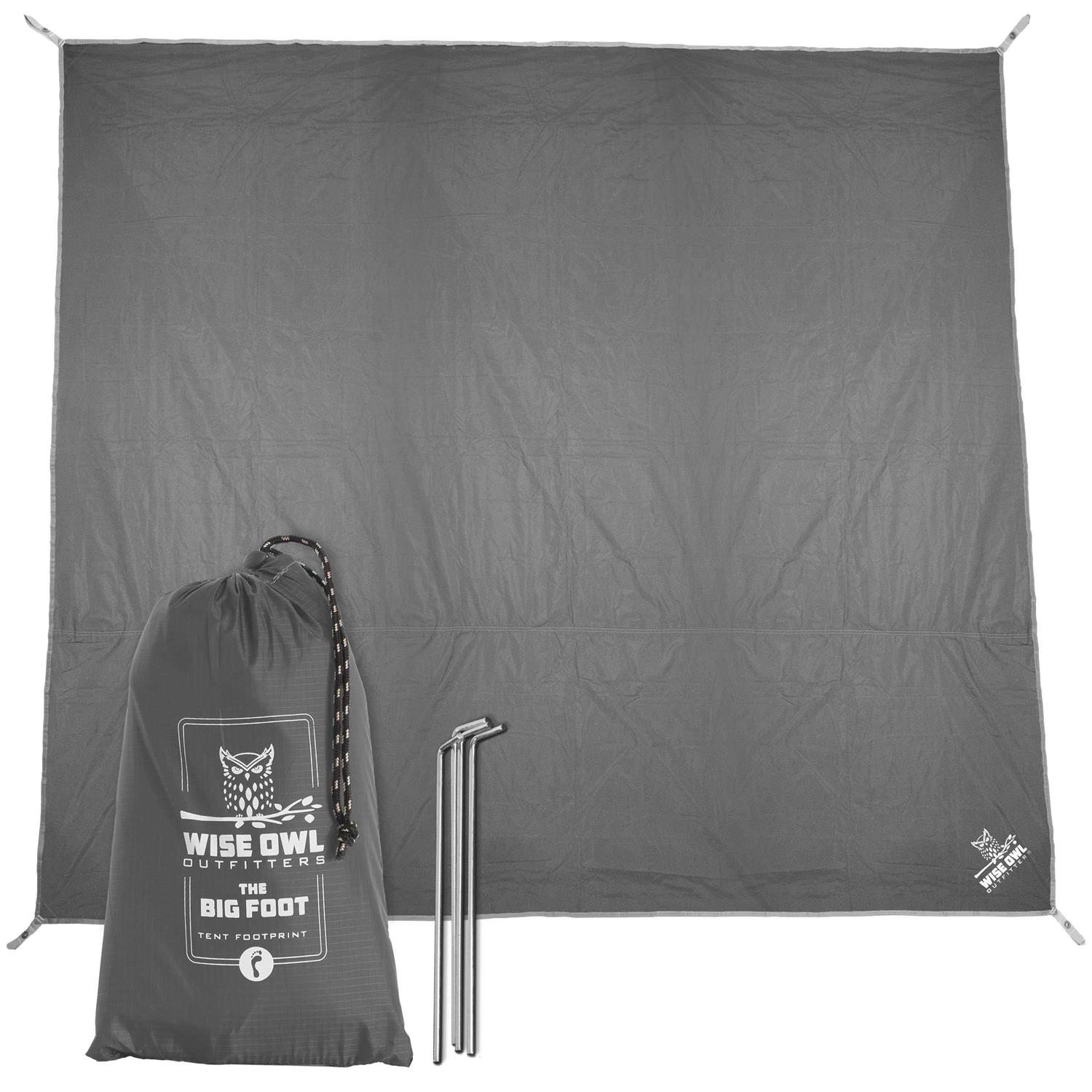 Wise Owl Outfitters Camping Tarp Waterproof Tent Tarp for Under Tent - Cheap Fitting