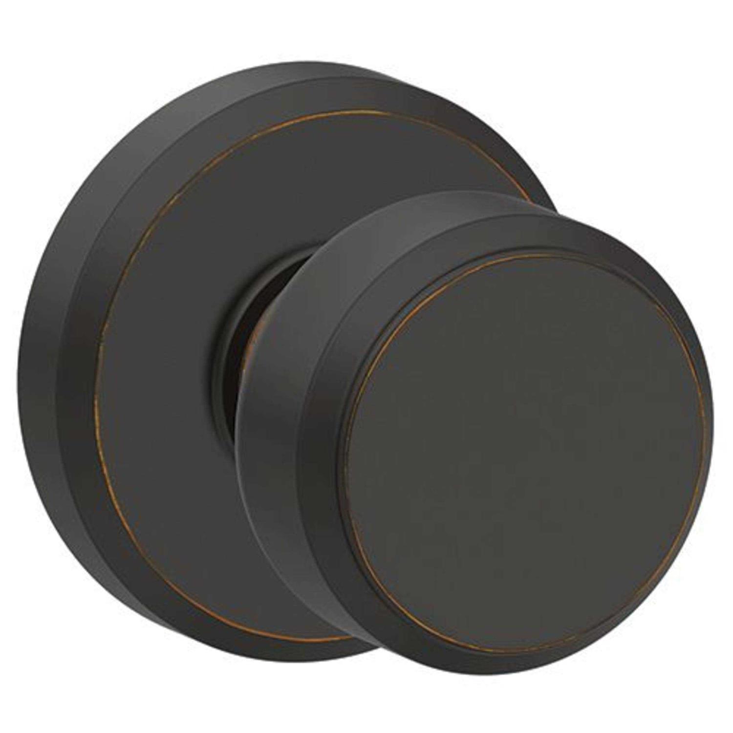 Bowery Knob with Greyson Trim Non-Turning Lock Schlage - Cheap Fitting