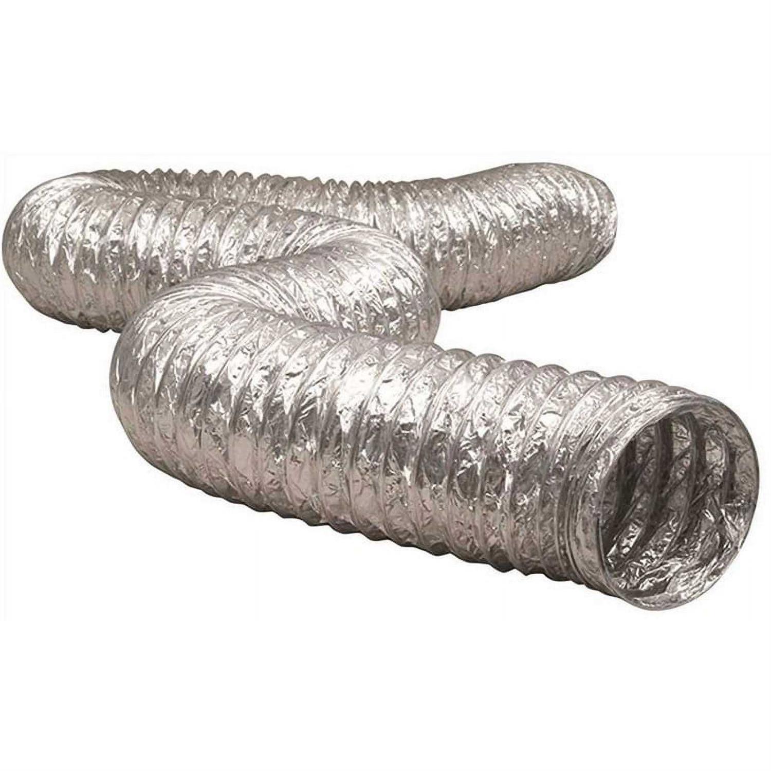 Everbilt 4 in. x 8 ft. Flexible Dryer Vent Duct - Cheap Fitting