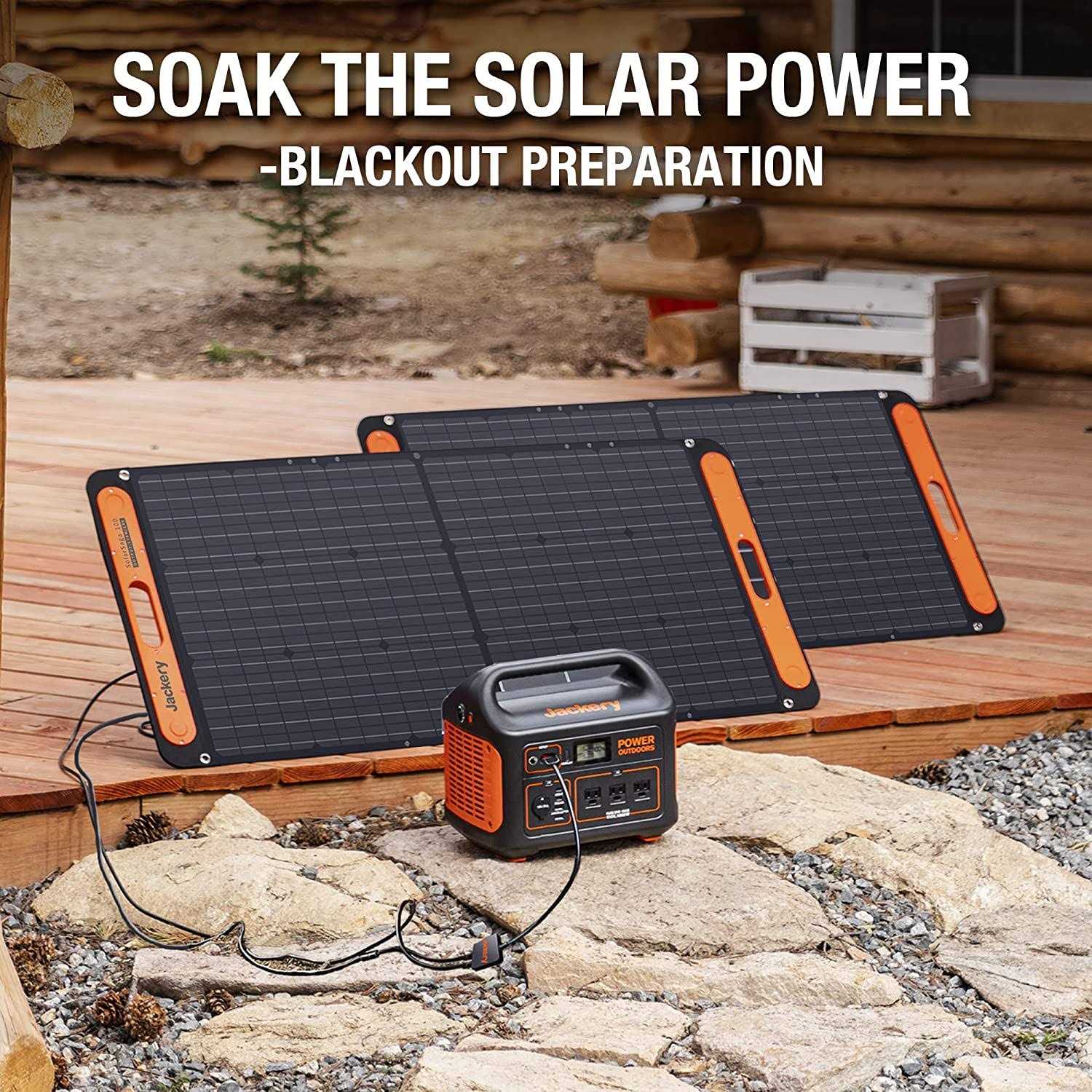 Jackery SolarSaga 100W Solar Panel - Cheap Fitting