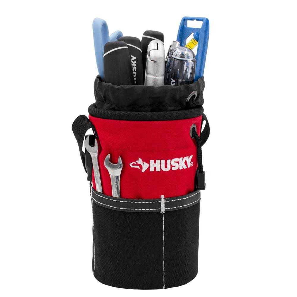 Husky 5 in. 10 Pocket Utility Sack Tool Bag - Cheap Fitting