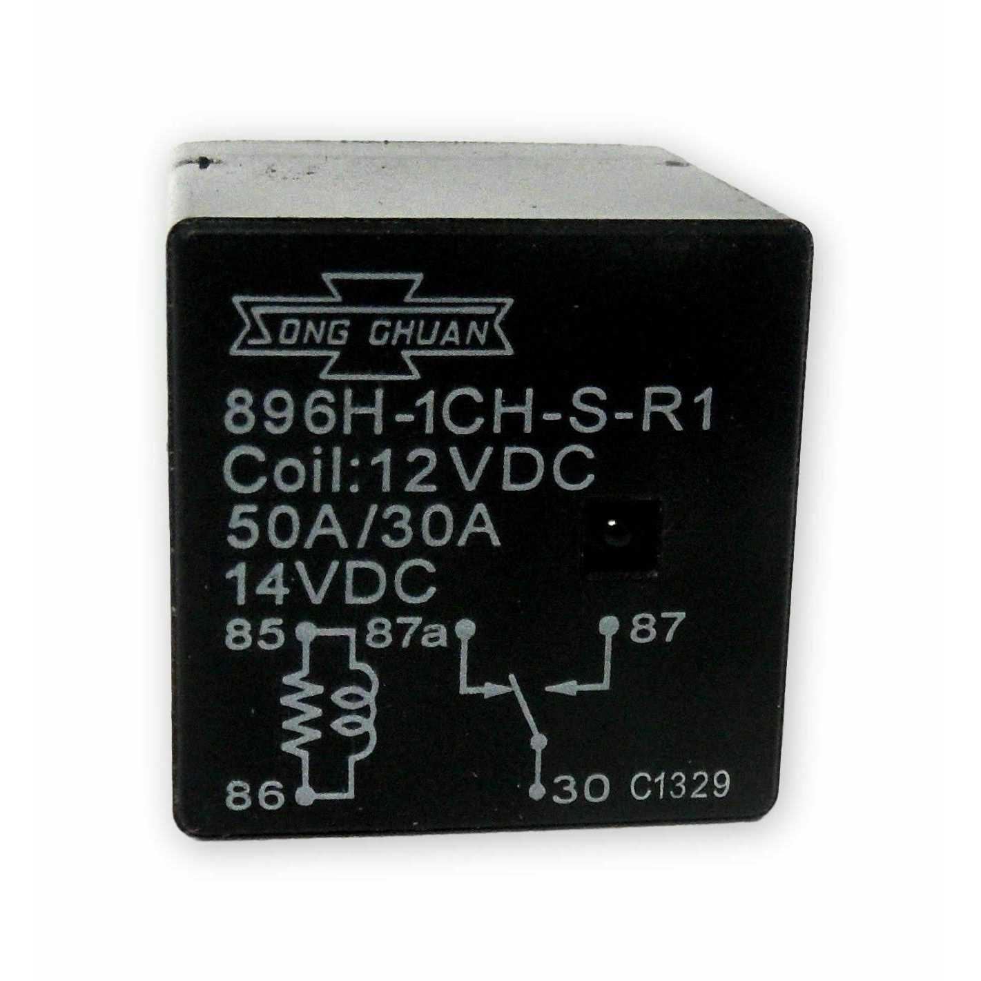 Song Chuan 896h-1ch-s-r1 Automotive Relay Quick Connect 12vdc 50amp - Cheap Fitting