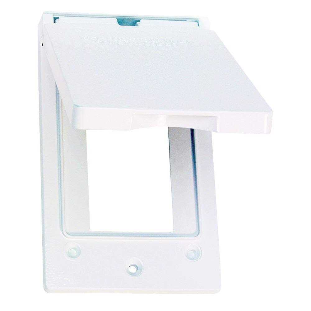 Sigma 14248WH White 1 Gang Vertical GFCI Cover - Cheap Fitting