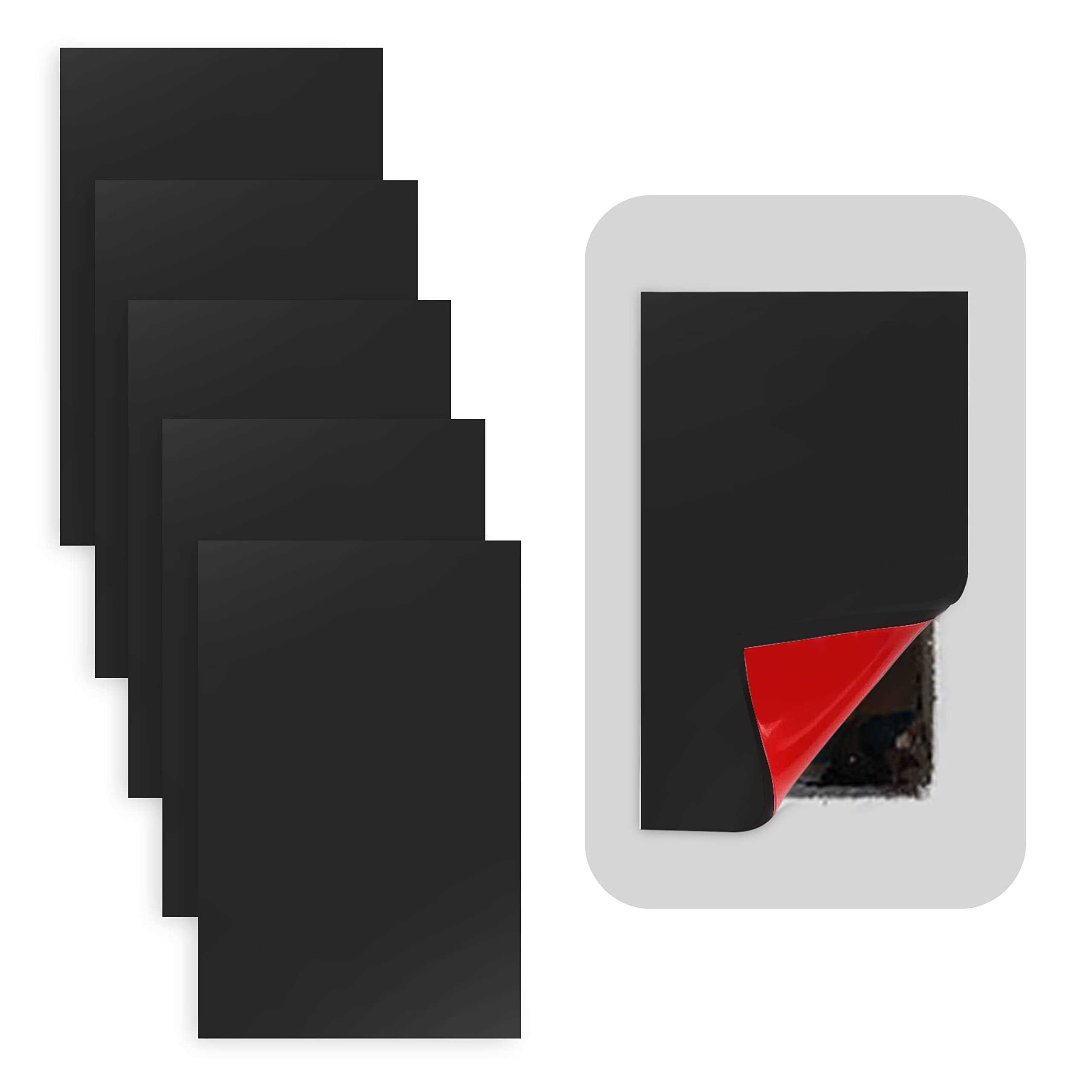 Rubber Bond Self-Adhesive Rubber Wall Outlet Cover Plate 5 Pack Easy to Apply Peel & Stick Drywall Hole Patch - Cheap Fitting