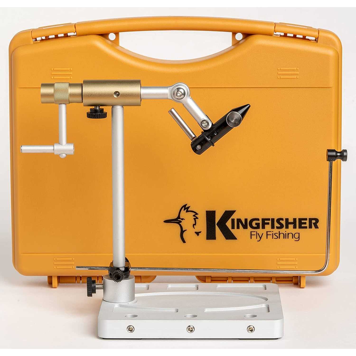 Kingfisher Fly Fishing Clarkfork True Rotary Fly Tying Vise - Cheap Fitting