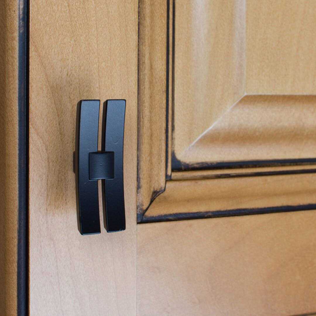 GlideRite 1-7/8 in. Industrial Dual Bar Cabinet Knobs - Cheap Fitting