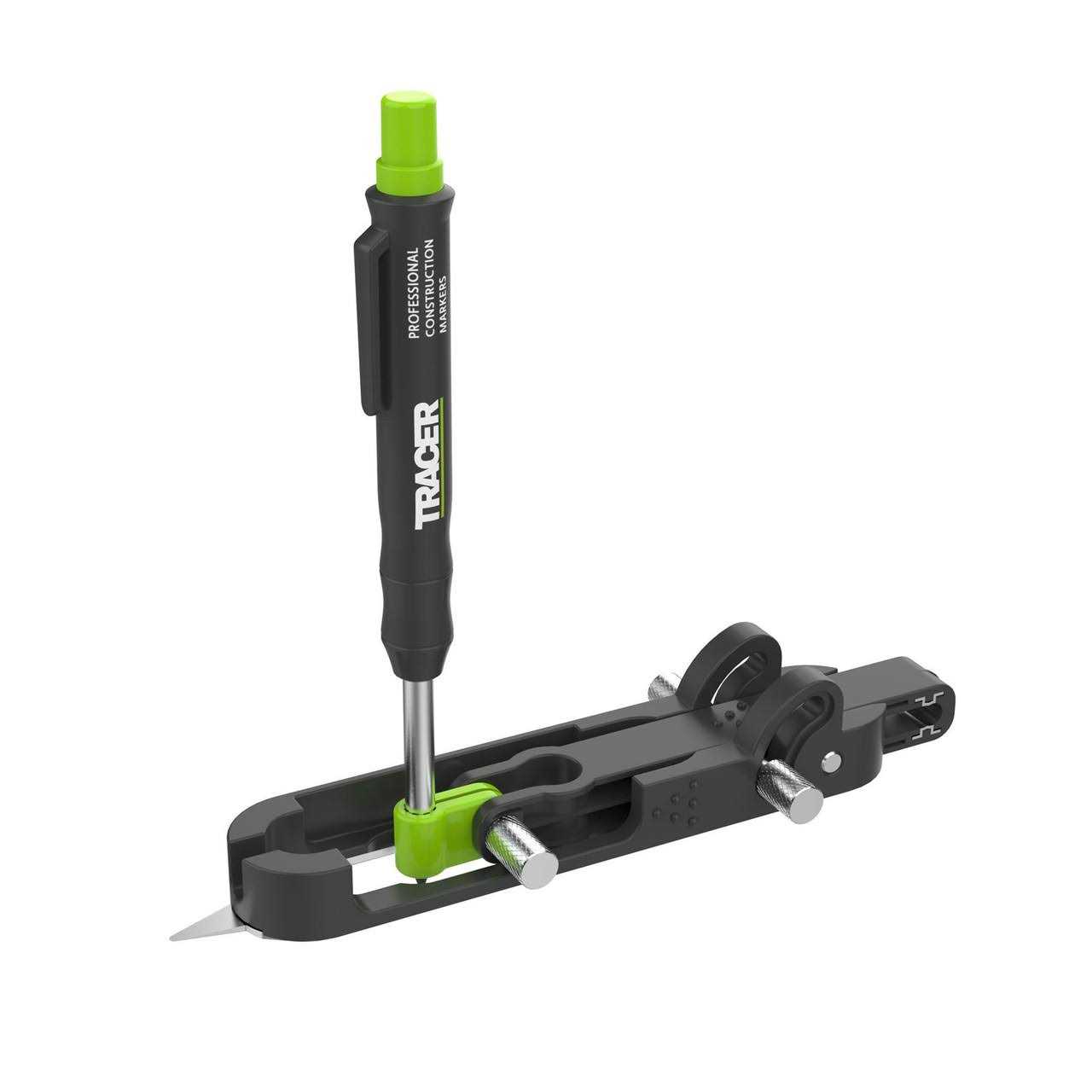 Enposmre Tracer TRACER ProScribe Tool with Deep Hole Pencil, 6X Replacement Lead Holster and Carry Case - Cheap Fitting