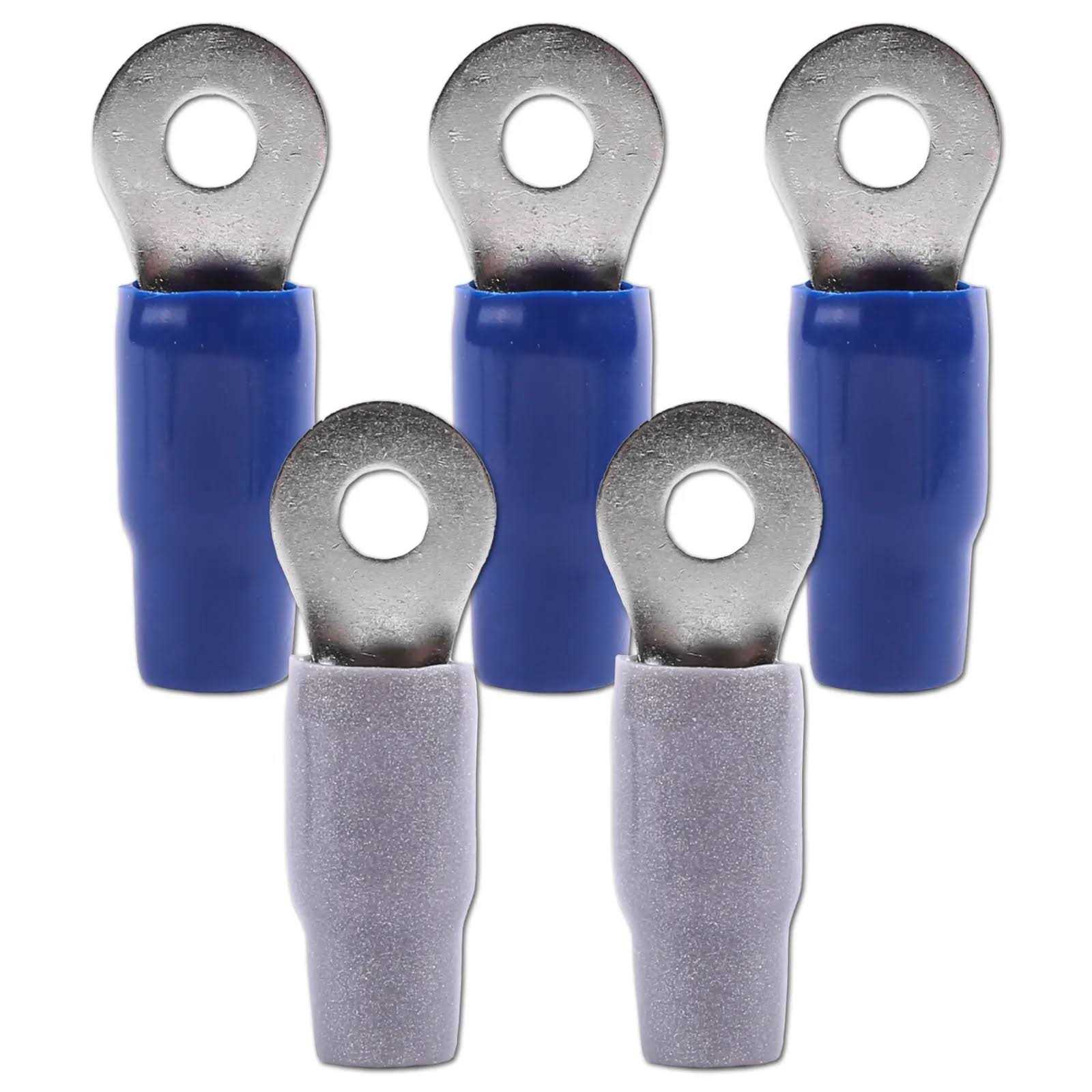 Skar Audio 1/0 Gauge Nickel Plated Premium Ring Terminals - Cheap Fitting