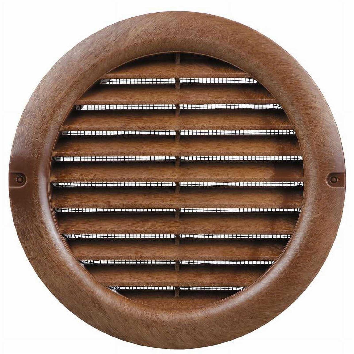 VENTS-US 4 in. Decorative Round Vent Cover - Cheap Fitting