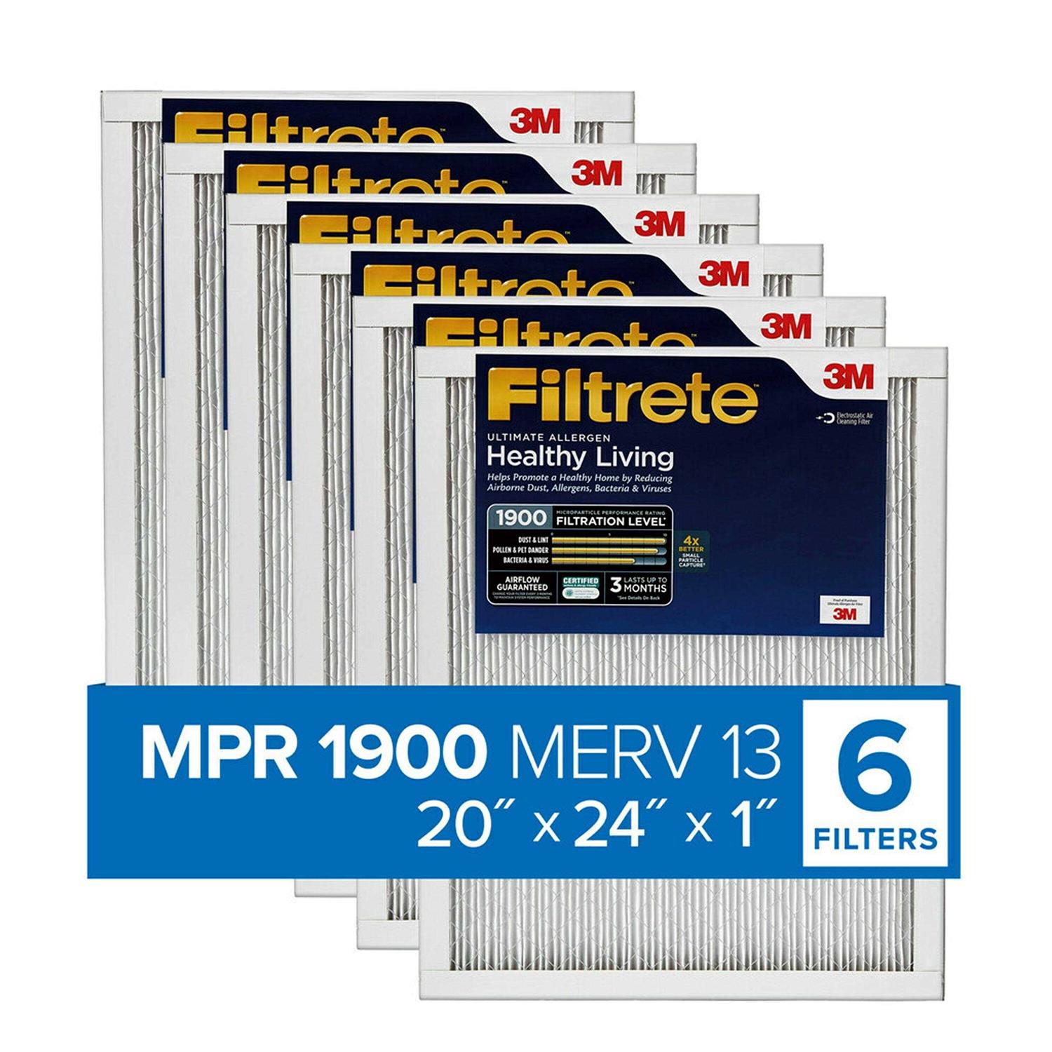 Filtrete 1900 MPR Allergen Air Filter - Cheap Fitting