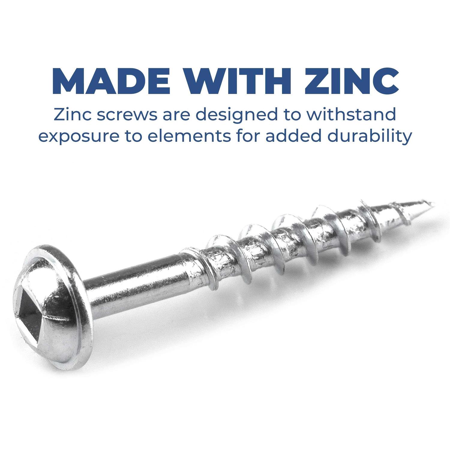 Kreg Zinc Pocket-Hole Screws 1-1/4 SML-C125-250 - Cheap Fitting