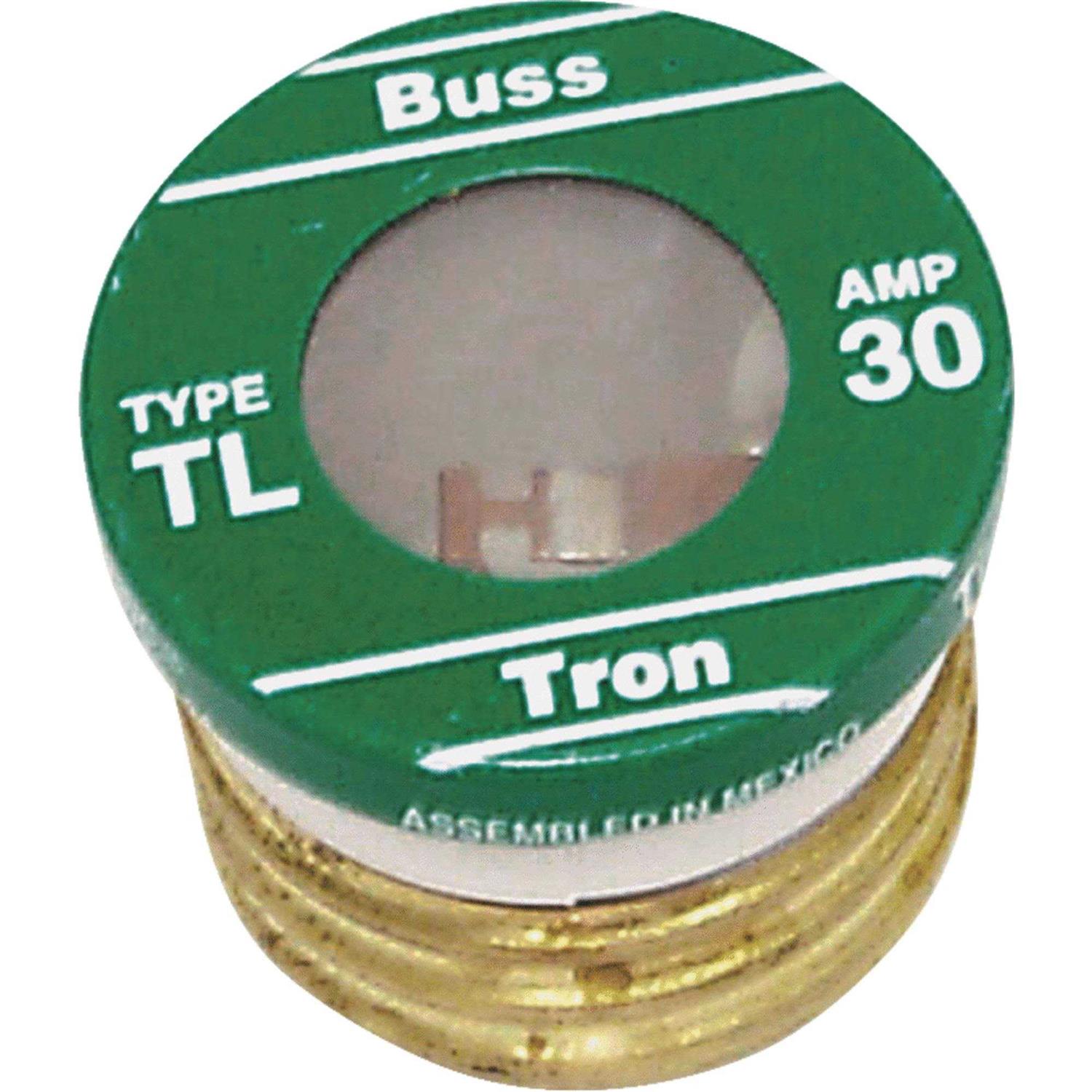 Bussmann TL Time-Delay Plug Fuse 30 Amp - Cheap Fitting