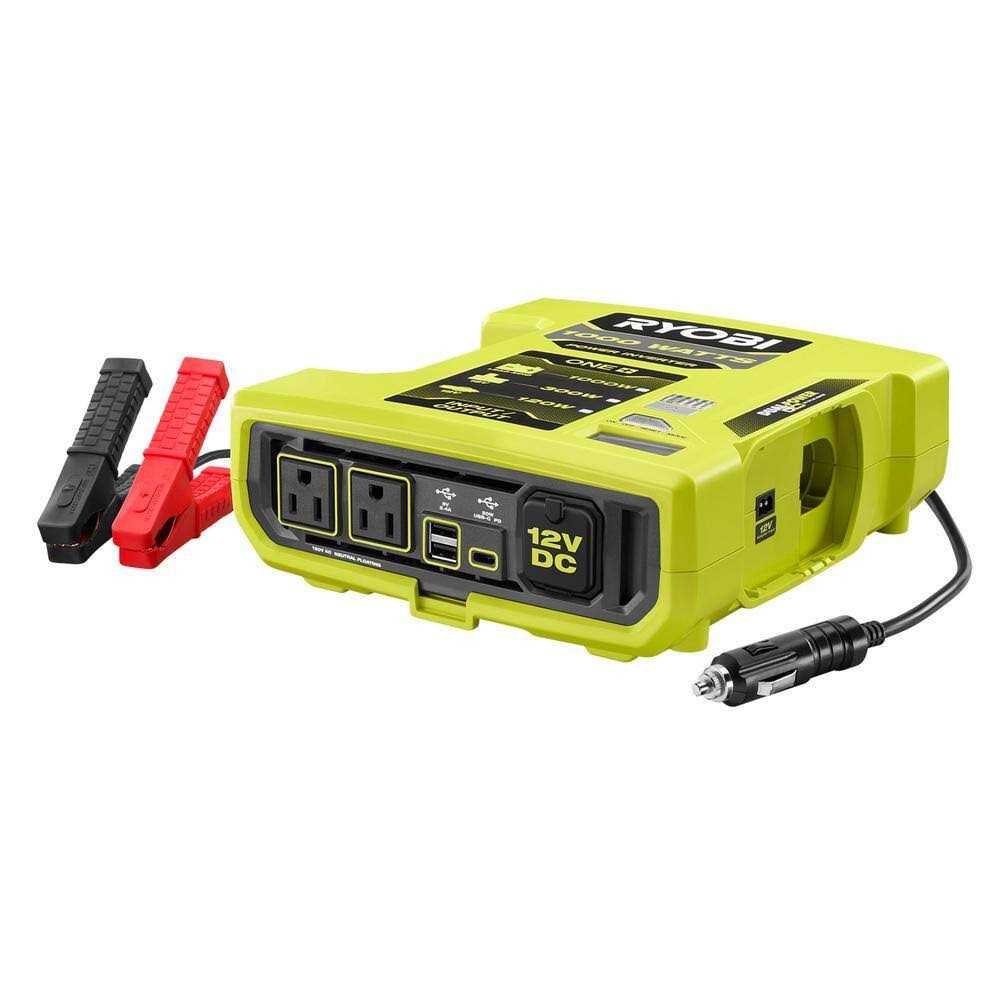 RYOBI ONE+ 18V 1000-Watt Max 12-Volt Automotive Power Inverter - Cheap Fitting