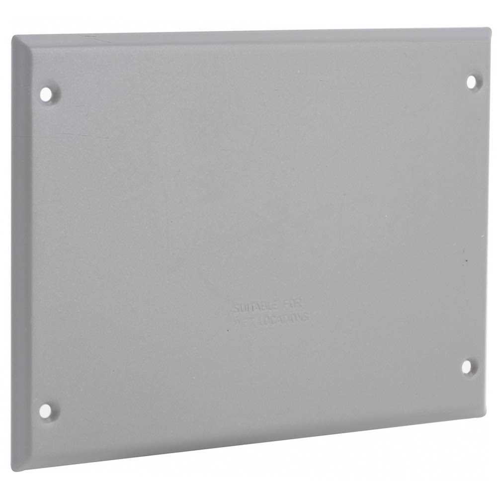 Bell 5177-0 3-Gang Weatherproof Cover Blank - Cheap Fitting