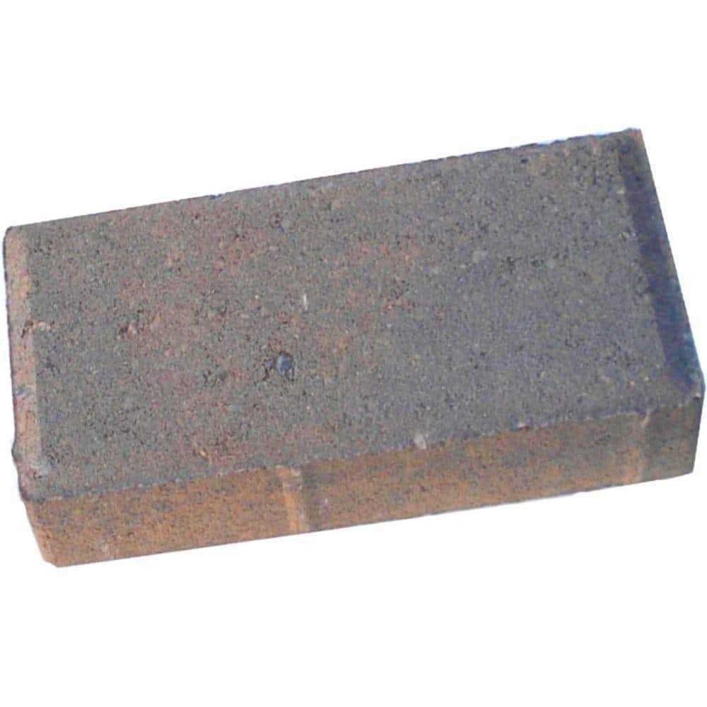 8 in. x 4 in. x 1.75 in. Tan Charcoal Concrete Holland Paver - Cheap Fitting