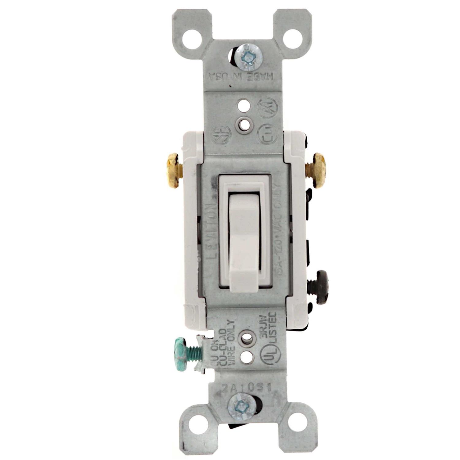 Leviton 3-Way Toggle Switch 1453-2W - Cheap Fitting