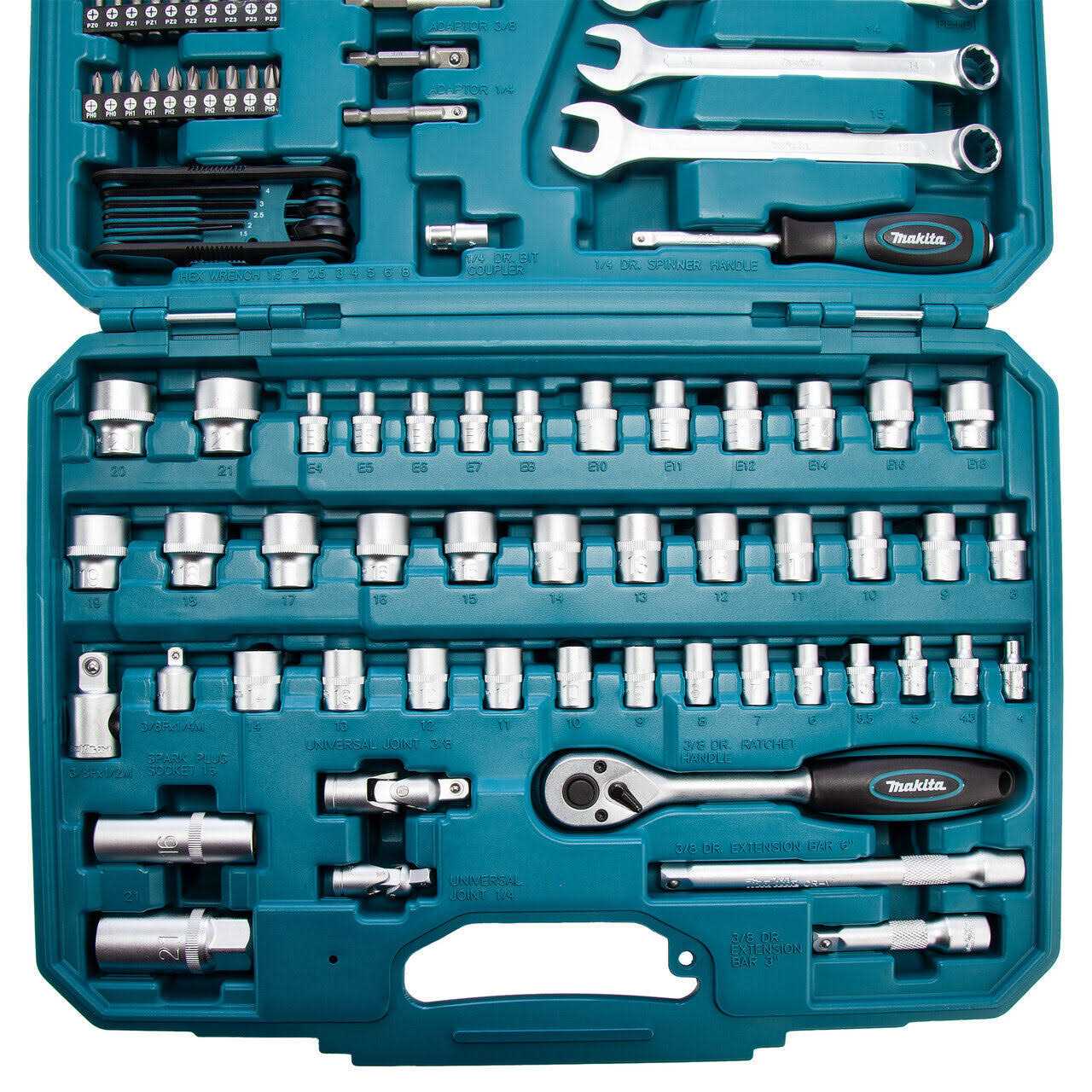 Makita E-06616 120 piece maintenance set - Cheap Fitting