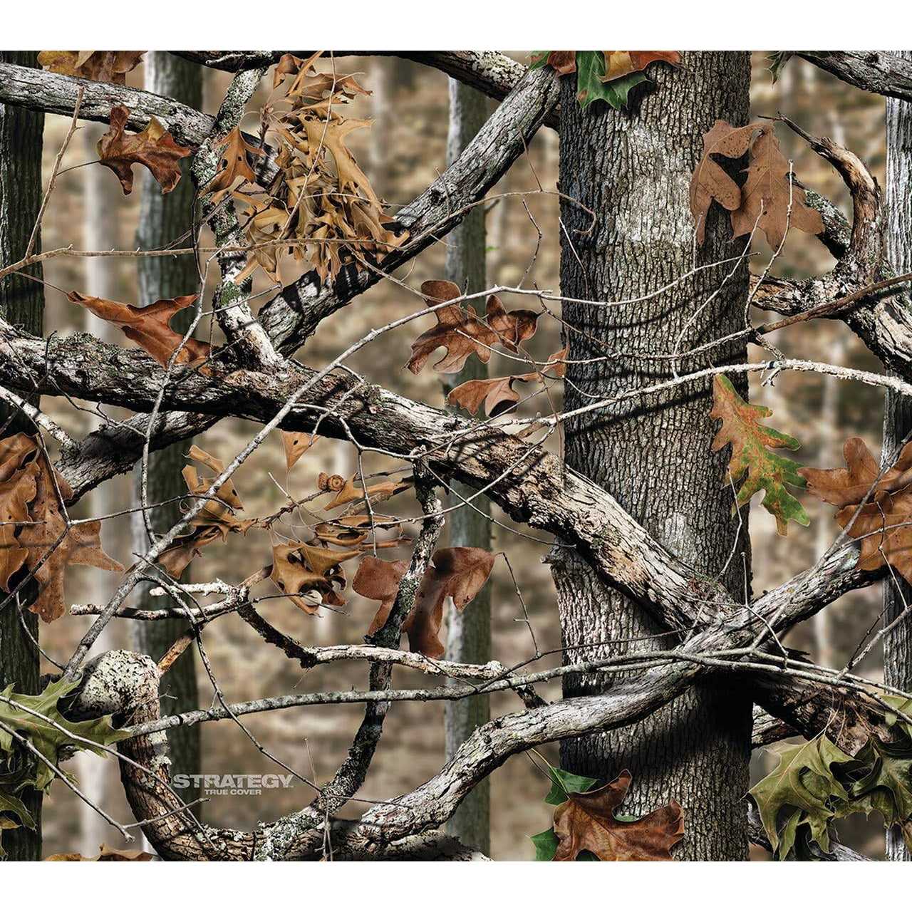 Strategy True Cover Weather Resistant All Purpose Polyethylene Camo Tarp 10 - Cheap Fitting