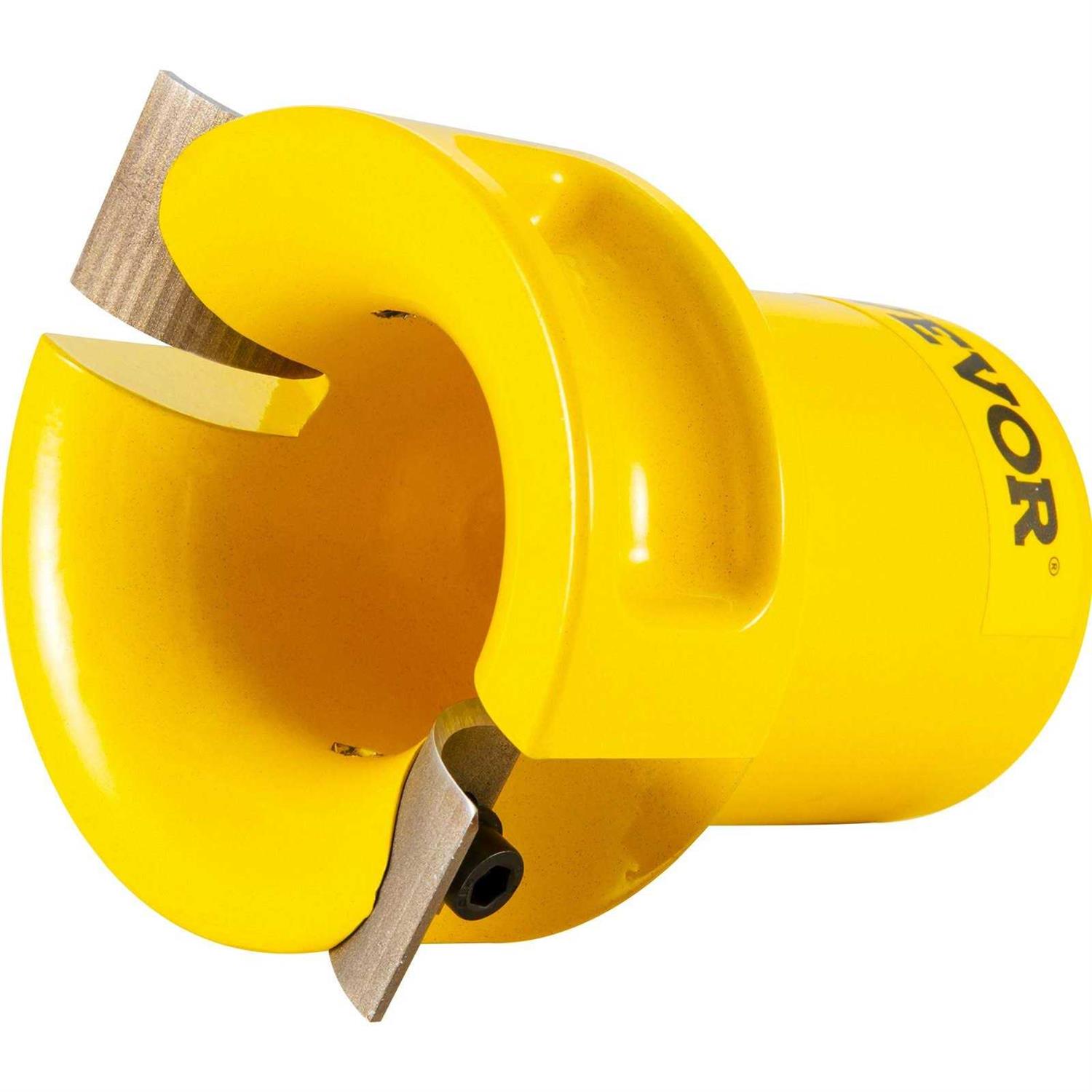 VEVOR Tenon Cutter 1/25.4mm & 2/50.8mm Dual Curved Blades & Button Screws Home Master Kit - Cheap Fitting