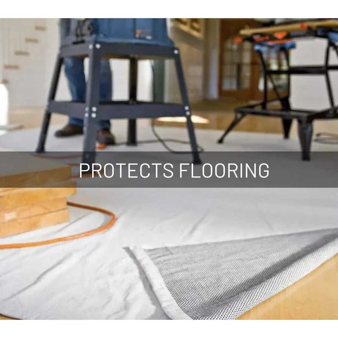 CoverGrip Safety Drop Cloth - Cheap Fitting