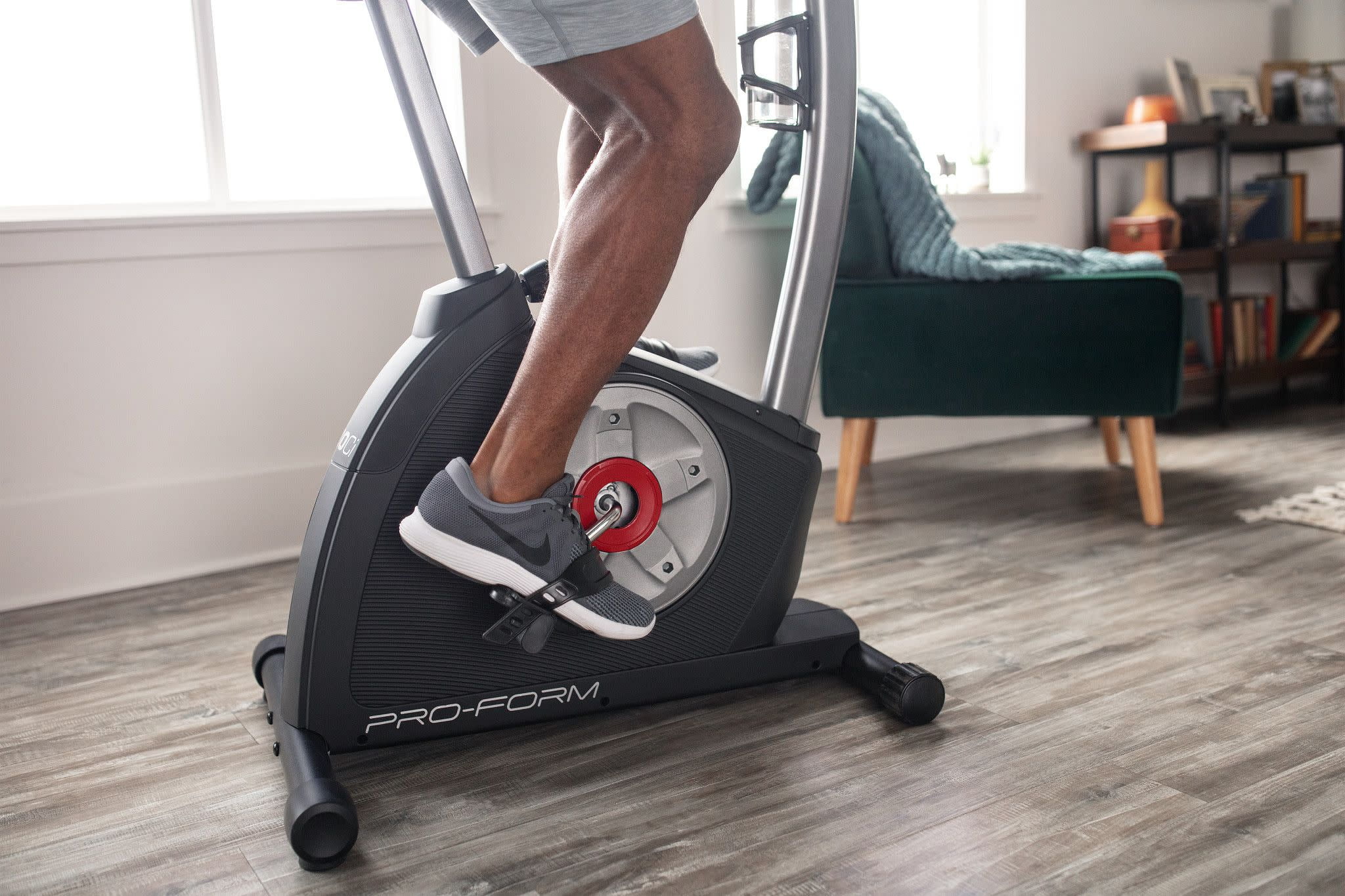 ProForm Cycle Trainer 300 Ci Upright Stationary Exercise Bike, Compatible with iFIT Personal Training - Cheap Fitting