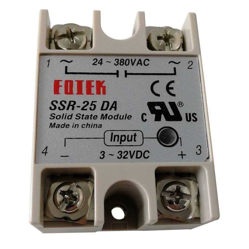 SSR-25 DA DC-AC 25A Solid State Relay - Cheap Fitting