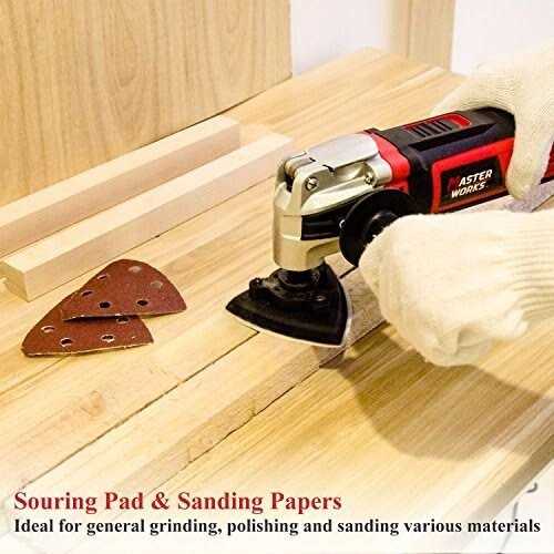 Avid Power Oscillating Tool, 3.5-Amp Oscillating Multi Tool with 4.5Oscillation Angle, 6 Variable Speeds and 13pcs Saw Accessories - Cheap Fitting