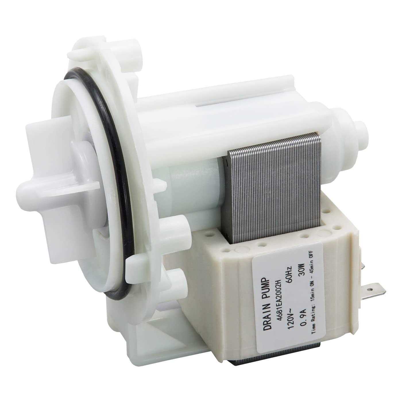 4681EA2002H Drain Pump by SupHomie Compatible with Compatible with Ken-more LG Dishwasher and Washer Replaces AU61383518 4681EA2001S 4681EA2002D - Cheap Fitting