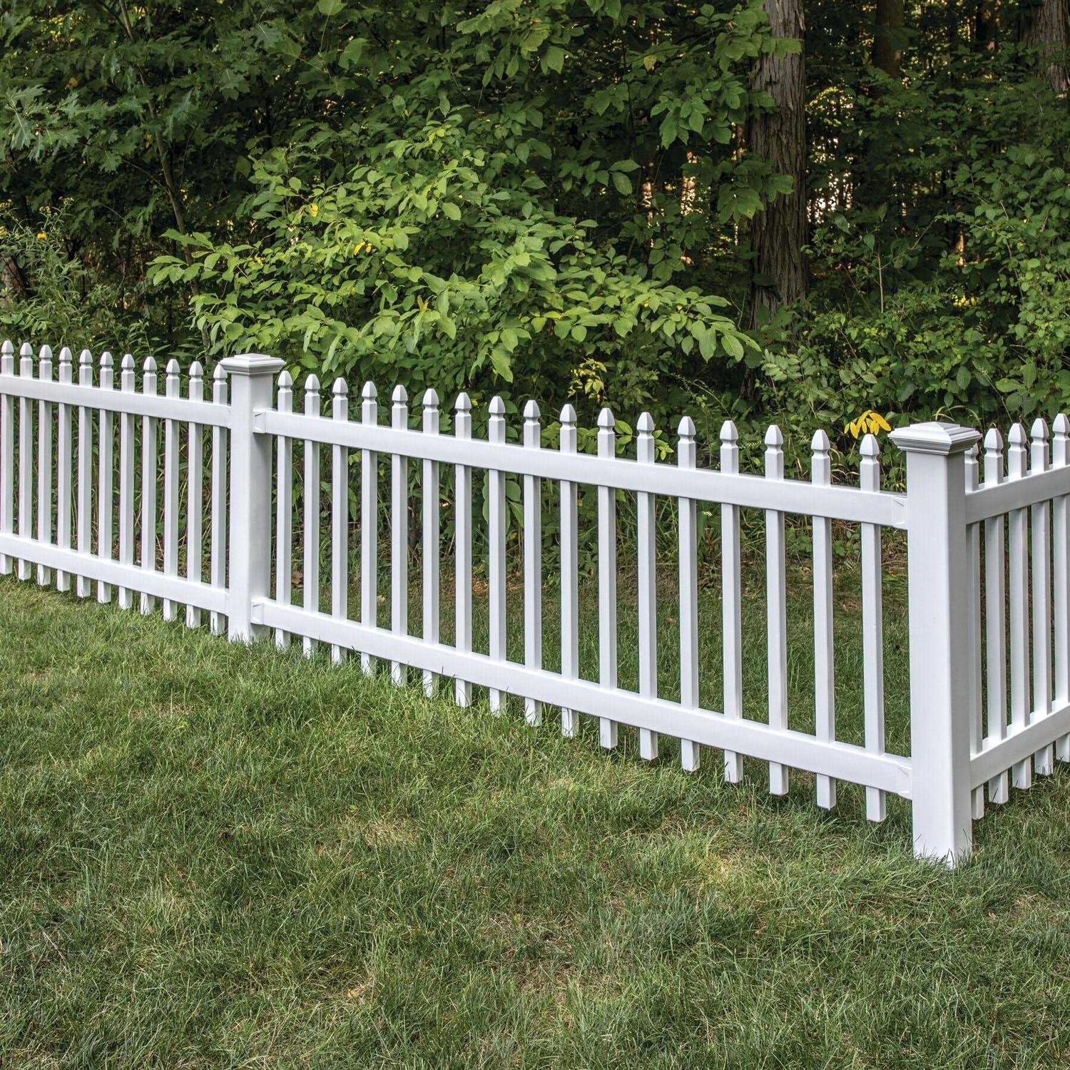 Freedom 6-ft H x 4-in W White Vinyl Fence Post 73002277 - Cheap Fitting