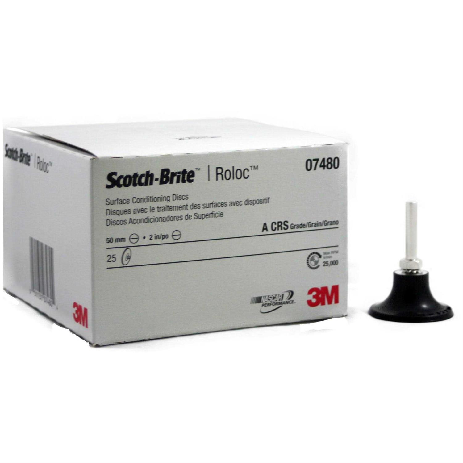 3M 07480 Scotch-Brite Roloc Surface Conditioning Disc - Cheap Fitting
