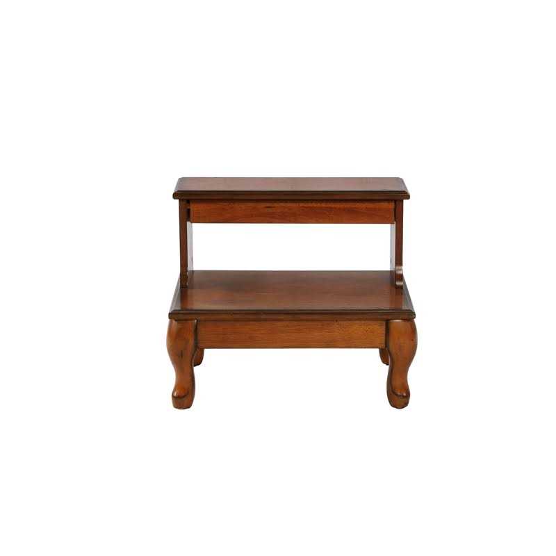 Powell Attic Cherry Antique Cherry Bed Steps with Drawer - Cheap Fitting