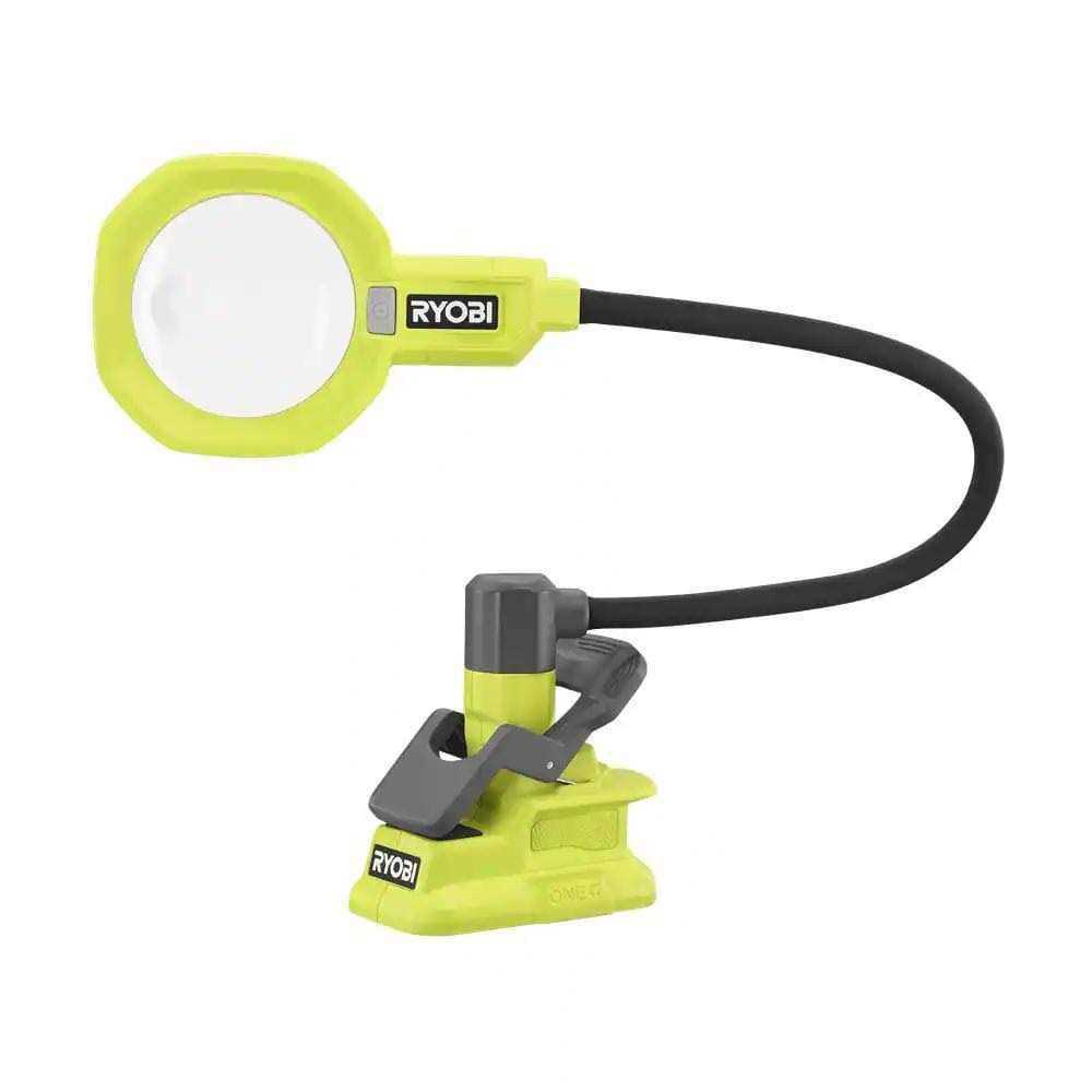 RYOBI ONE+ 18V LED Magnifying Clamp Light - Cheap Fitting