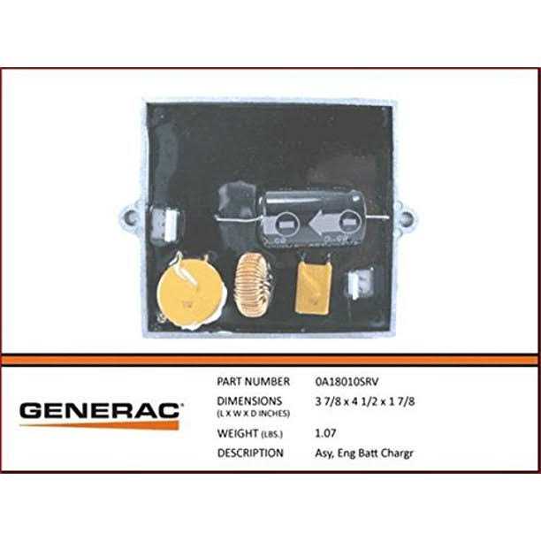 Generac Battery Charger Engine Assembly 0A18010SRV - Cheap Fitting