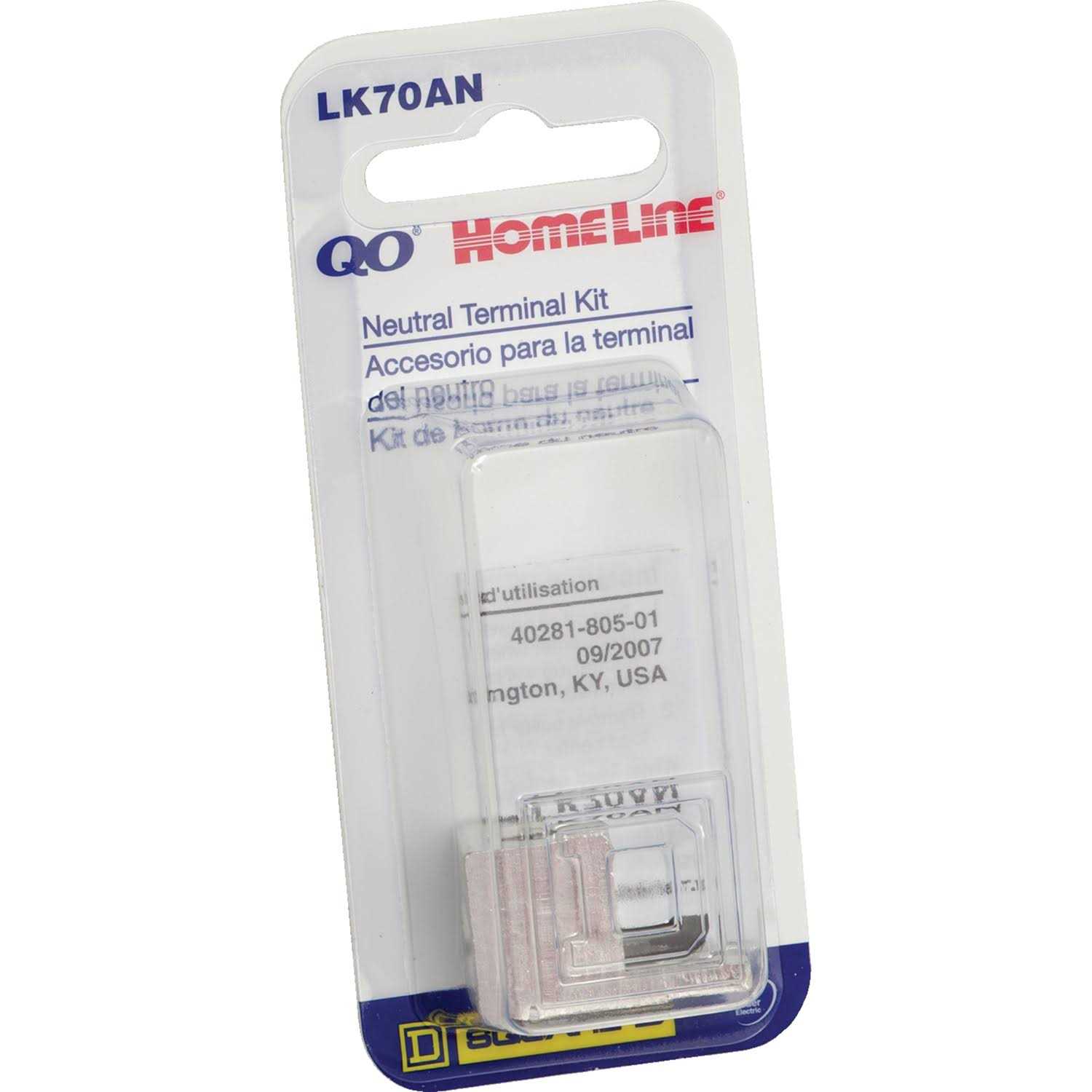 Square D Neutral Lug Kit LK70AN - Cheap Fitting