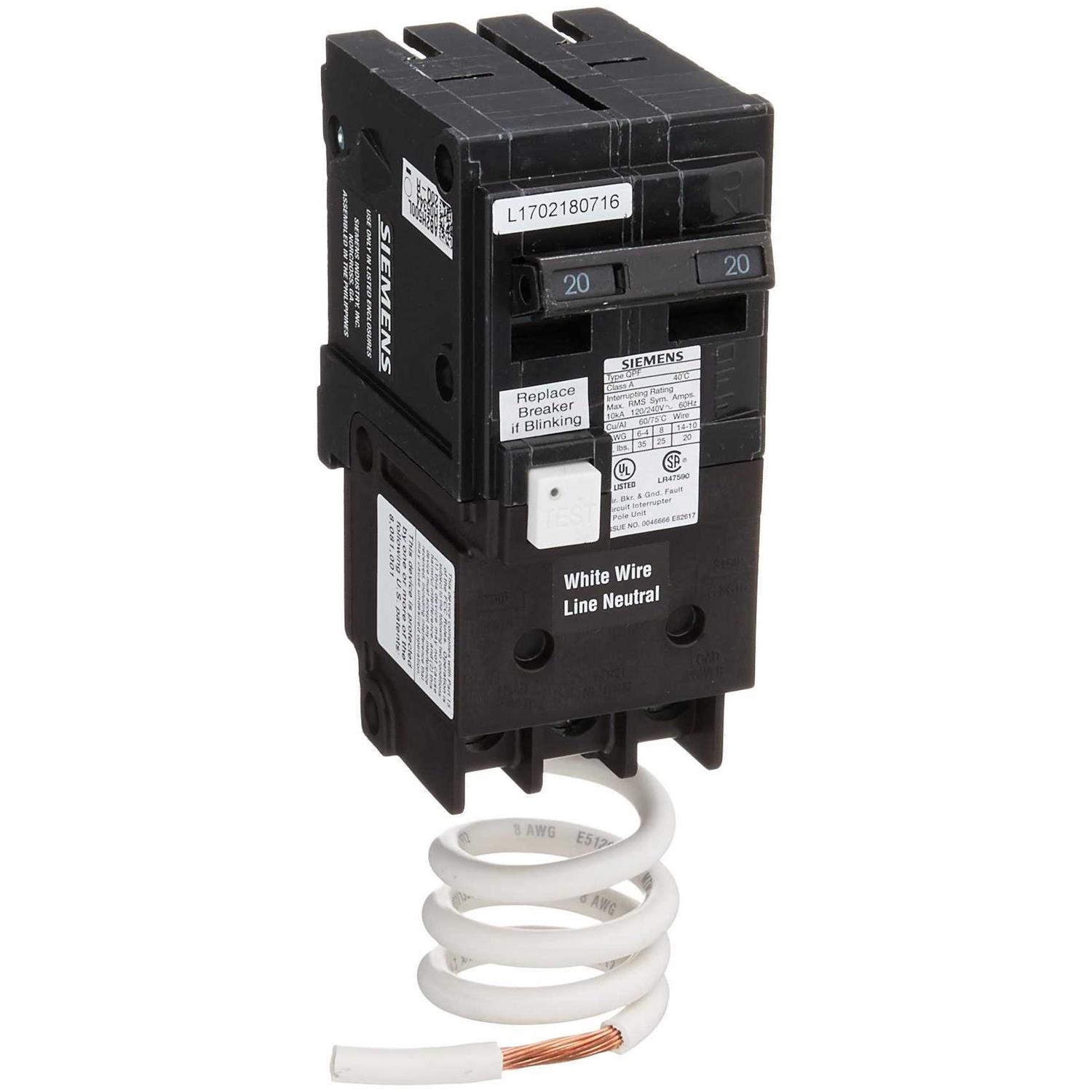 Siemens QF220A 2 Pole Circuit Breaker - Cheap Fitting