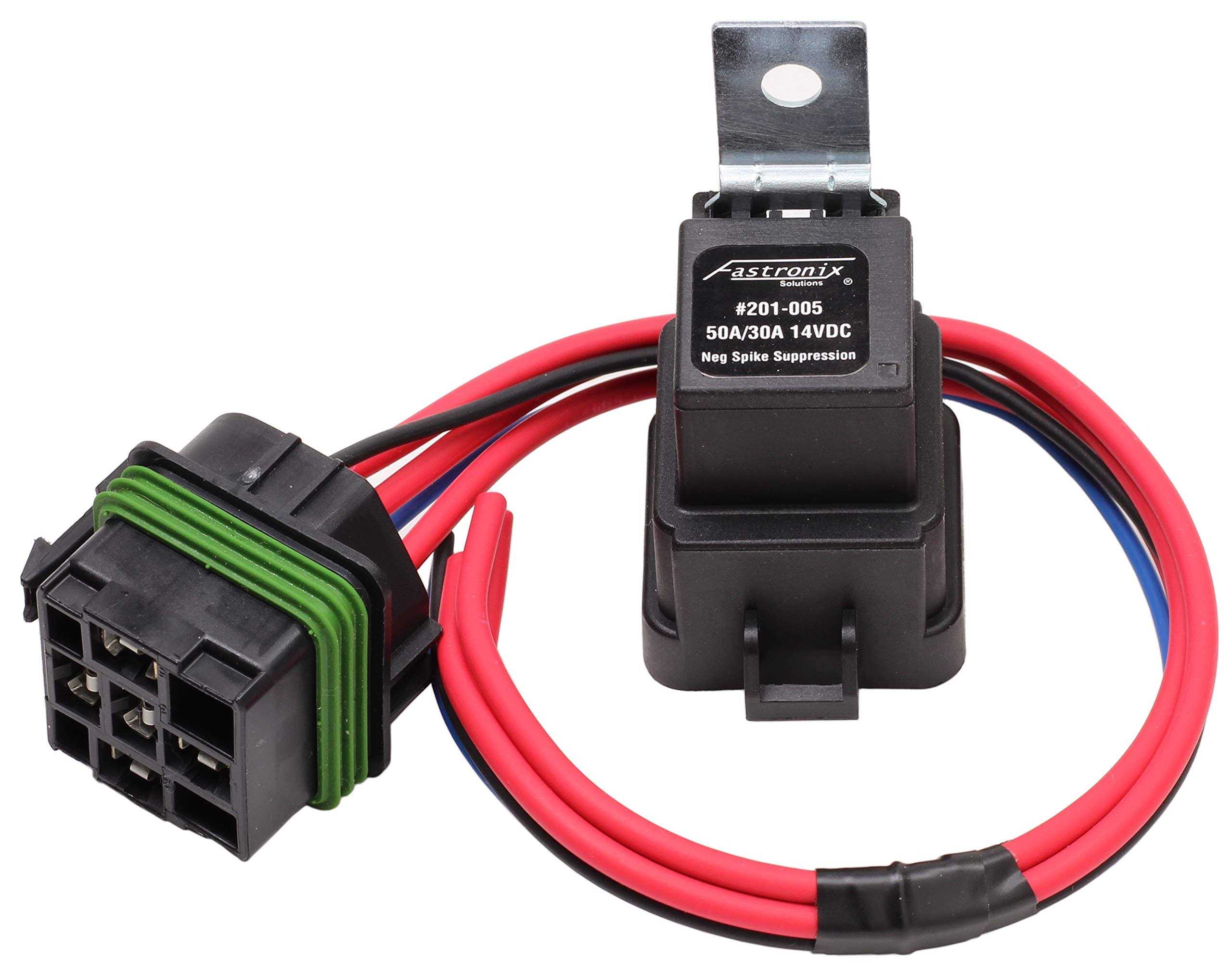 Fastronix Solutions Fastronix 50/30 Amp Weatherproof Automotive Relay and Socket Kit - Cheap Fitting