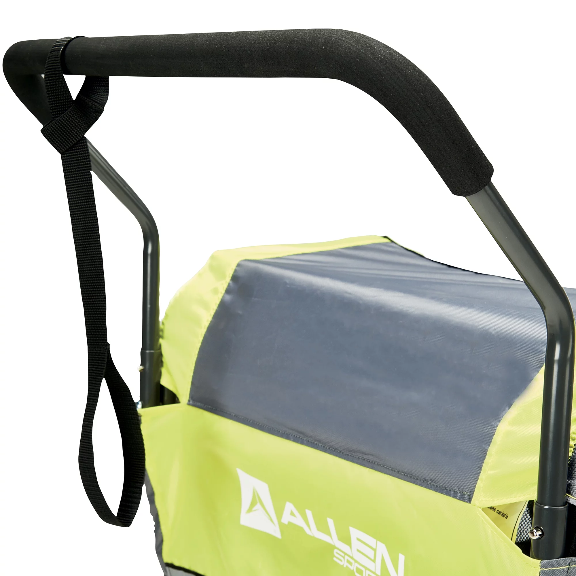 Allen Sports Deluxe 2-Child Bicycle Trailer & Stroller, max capacity 100 lbs, Model AS2, Green - Cheap Fitting