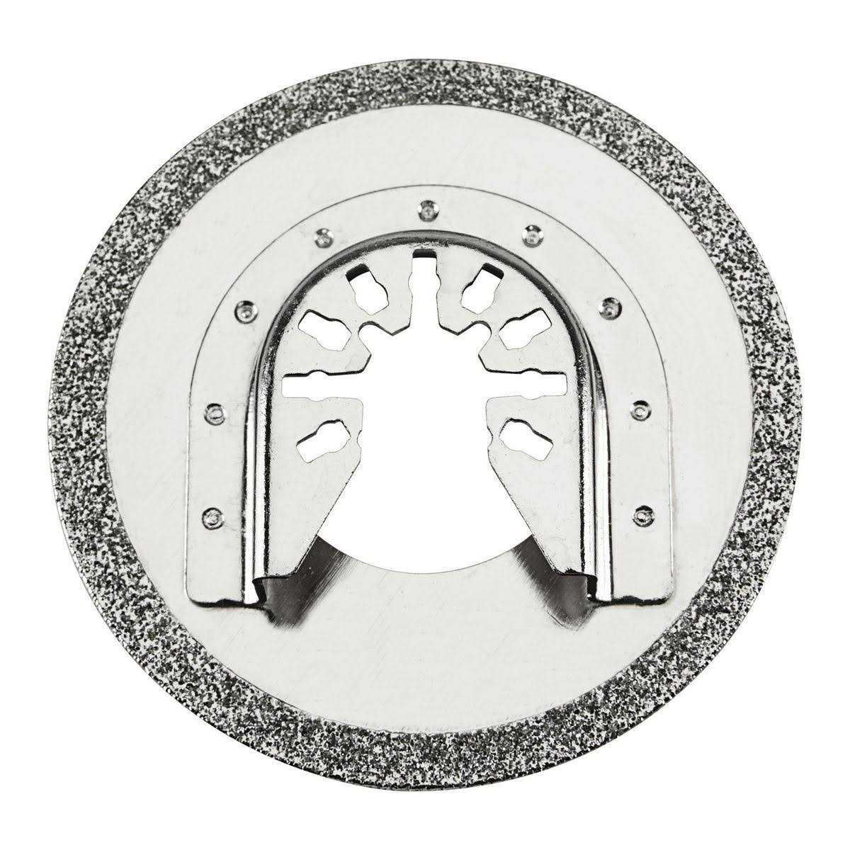 Warrior 2-1/2 in. Diamond Grit Round Masonry Blade for Oscillating Multi-Tools - Cheap Fitting