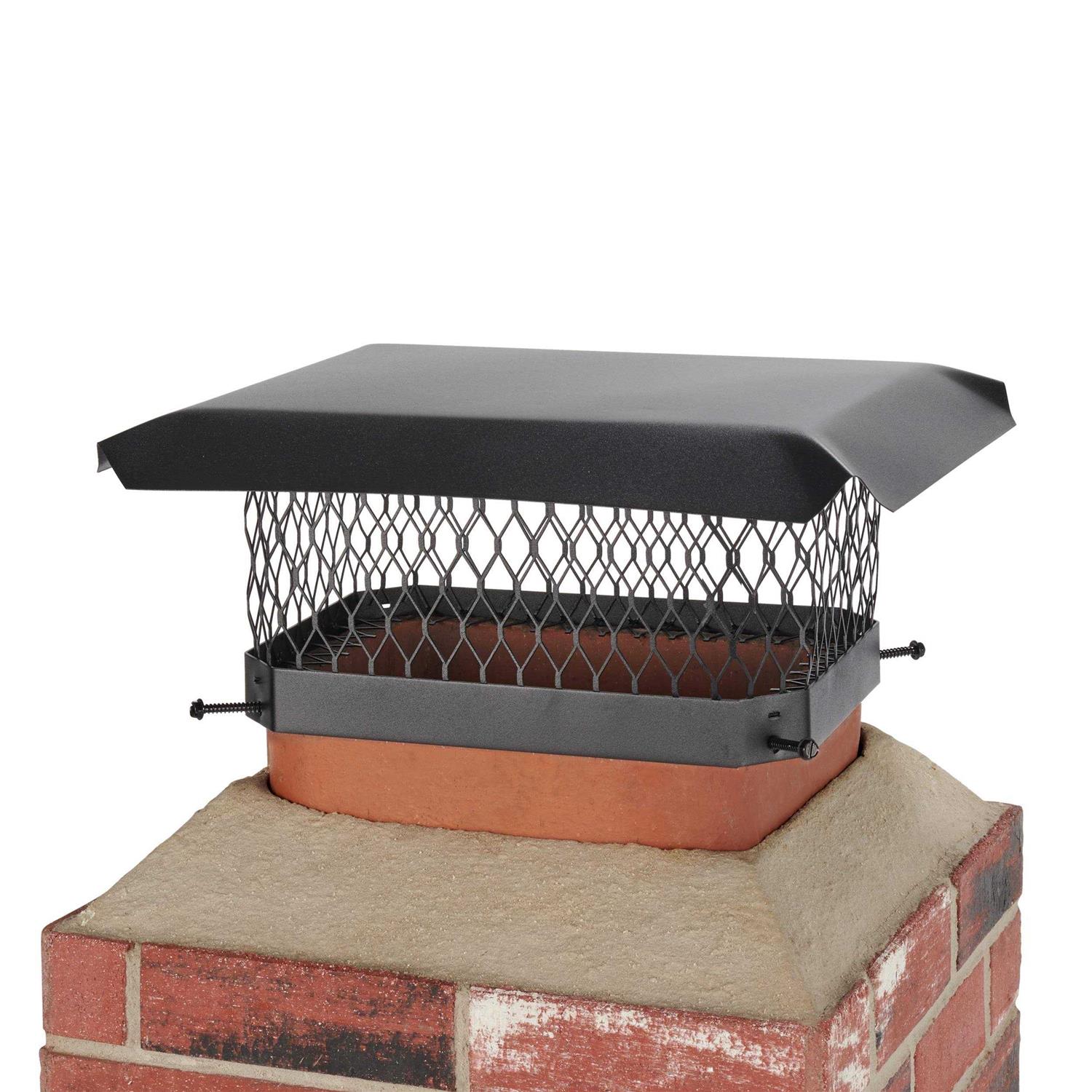 Shelter SC913 Chimney Cap Black Steel - Cheap Fitting