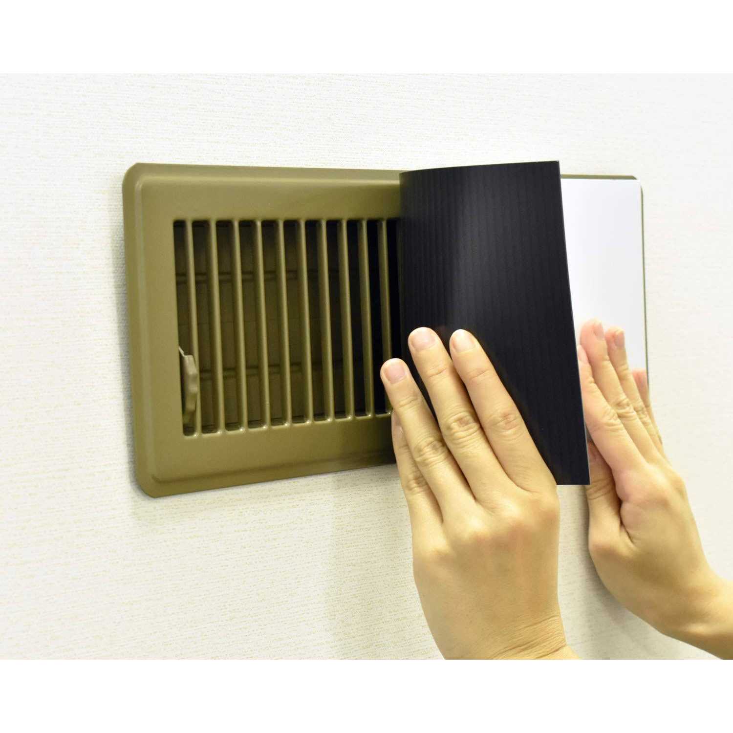 MagX Magnetic Vent Cover 8×17, Flaxible Anisotropic Magnet of Ultra Thick 1.5 mm, for Air Registers or Floor Air Vents - Cheap Fitting