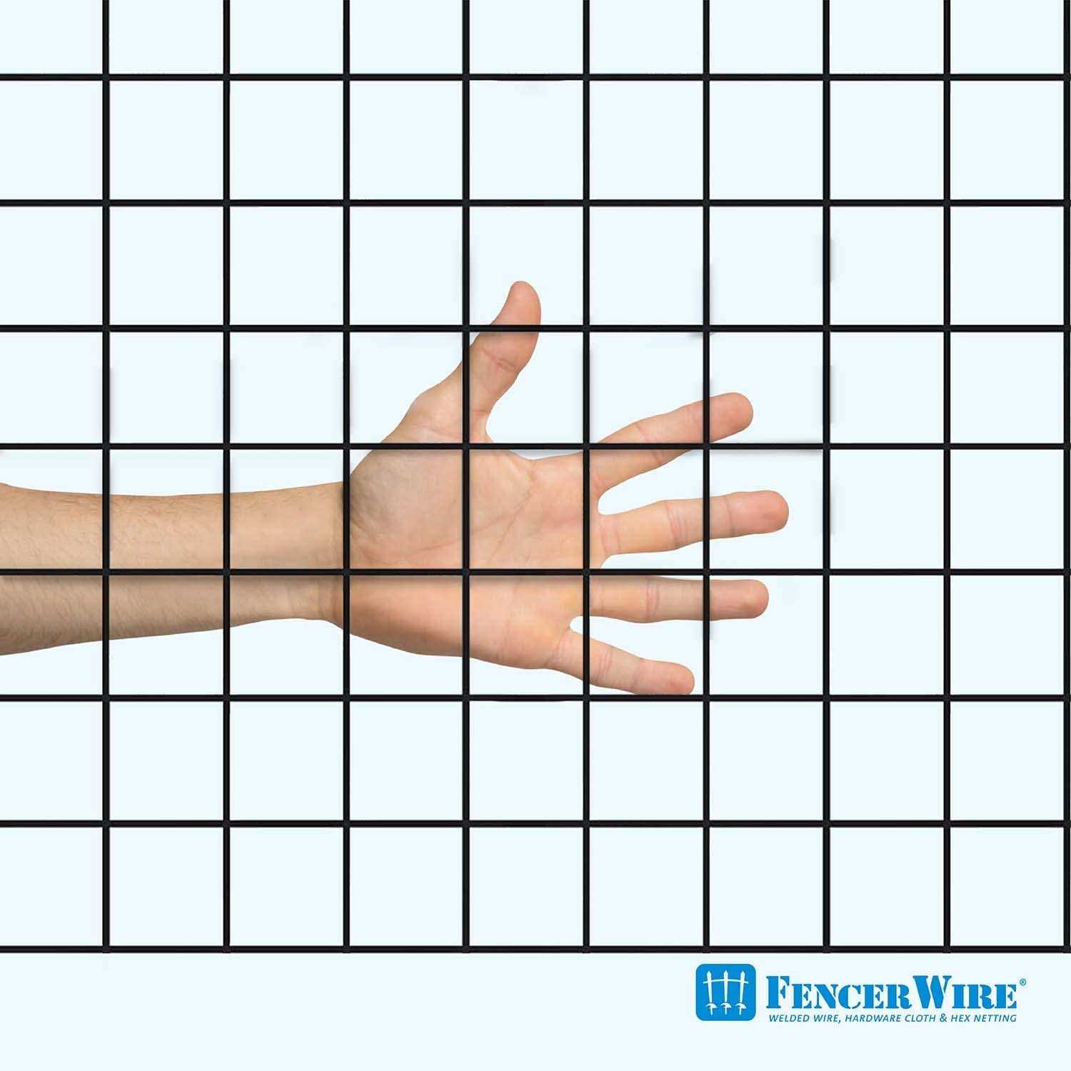 Fencer Wire 16 Gauge Black Vinyl Coated Welded Wire Mesh Size - Cheap Fitting