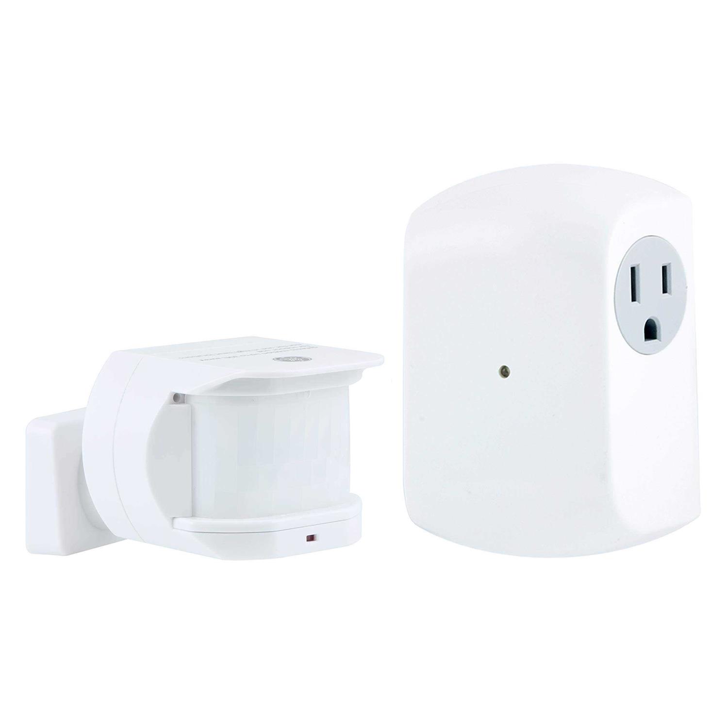 GE Wireless Motion Sensor Light Control with Grounded Receiver - Cheap Fitting