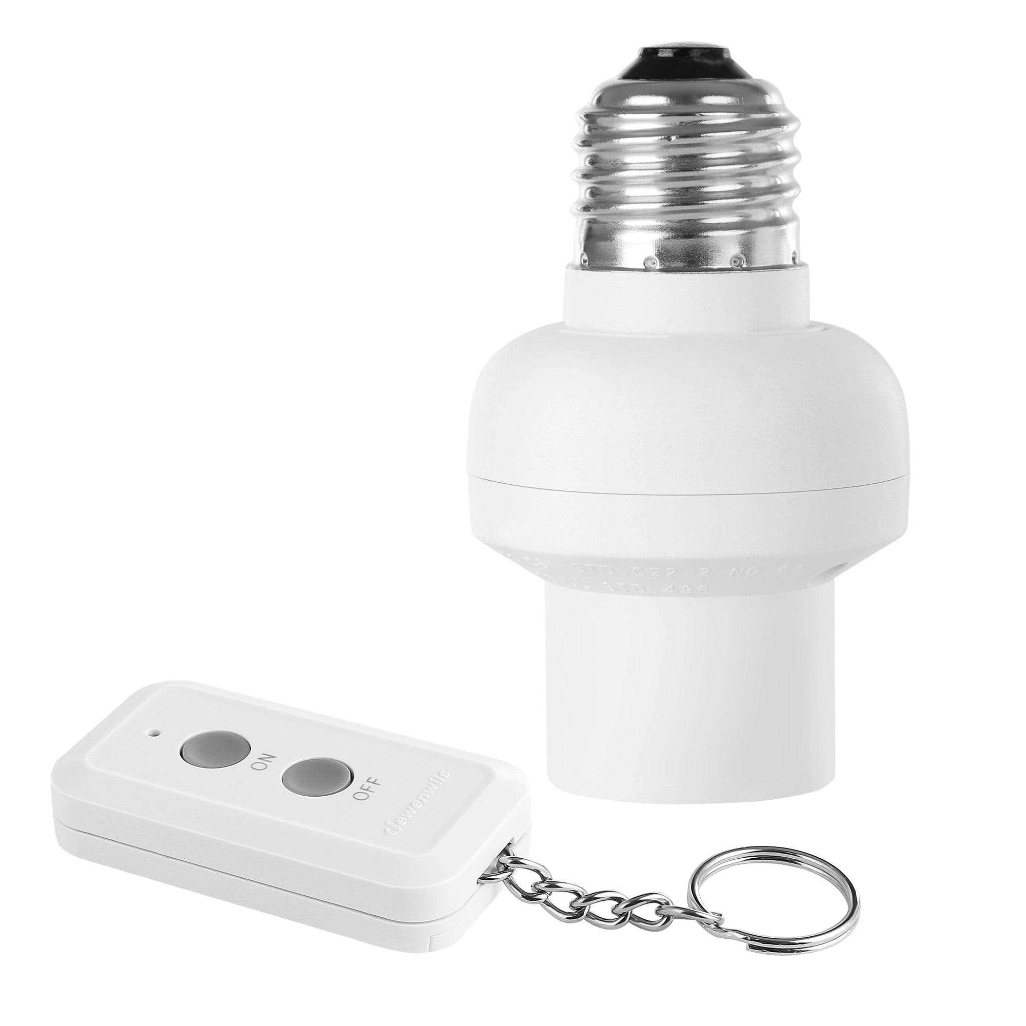 Dewenwils Remote Control Light Bulb Socket E26/e27 Bulb Base for Lamps Light Fixture - Cheap Fitting