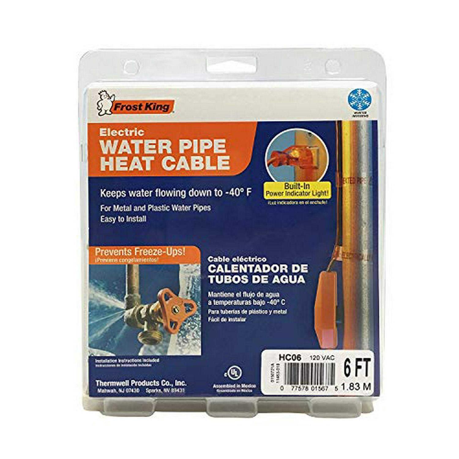 Frost King 30 ft. Automatic Electric Heat Cable Kit HC30A - Cheap Fitting