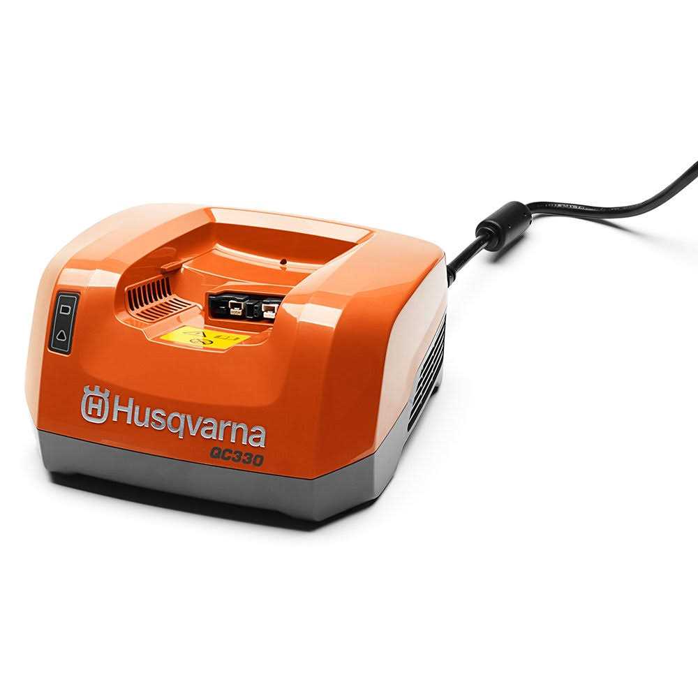Husqvarna QC330 Battery Charger - Cheap Fitting