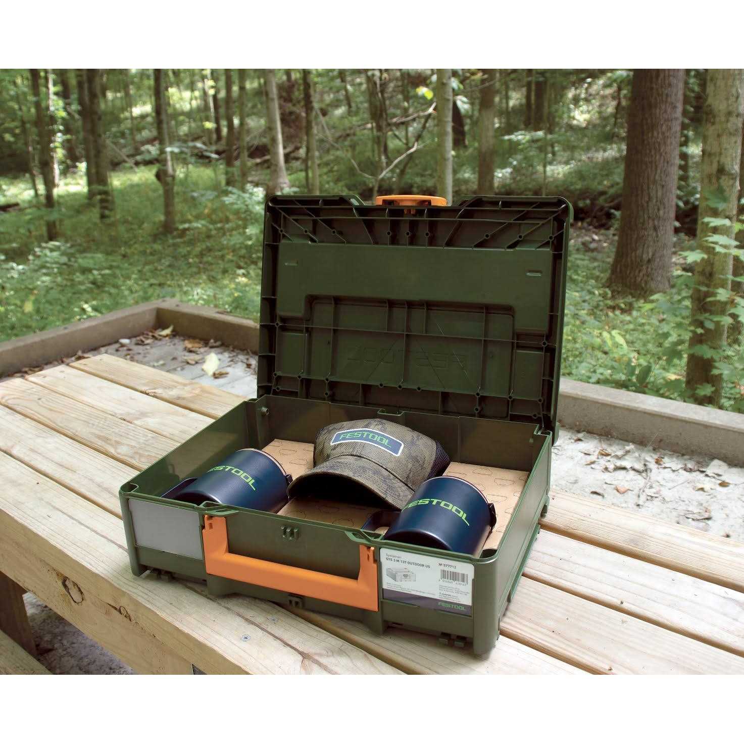 Festool 577712 Limited Edition Outdoor Systainer SYS3 M 137 - Cheap Fitting