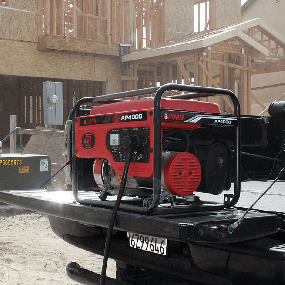 Ai Power 4000W Gasoline Generator With Wheel Kit - Cheap Fitting