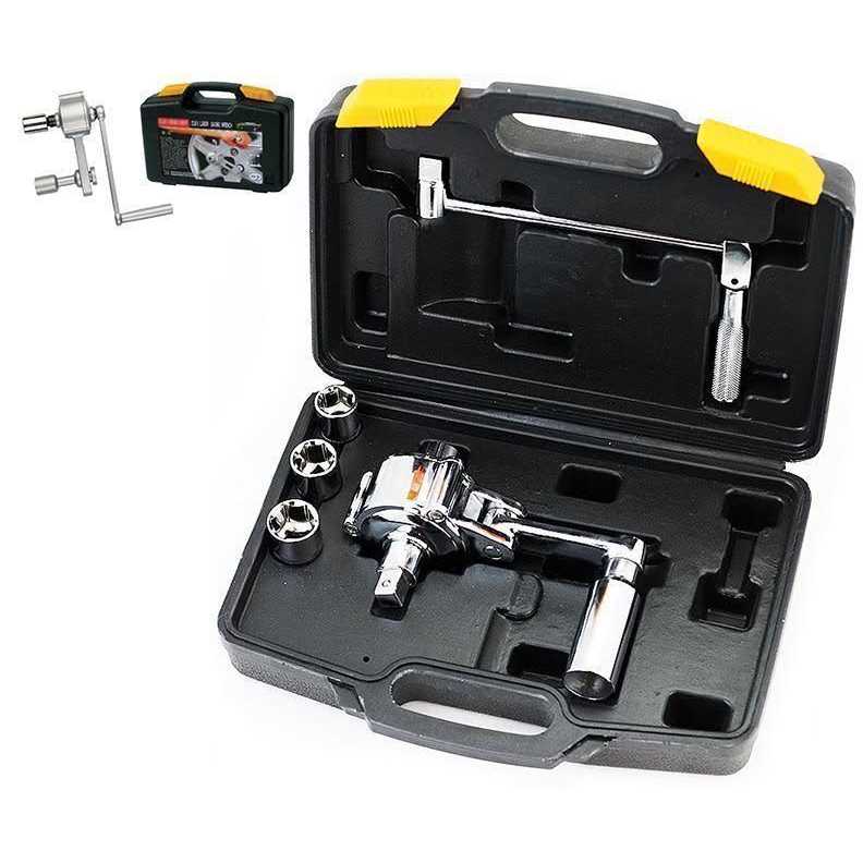 Xtremepowerus Torque Multiplier Lug Nut Labor Saving Wrench w Case - Cheap Fitting